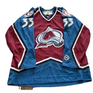 Colorado Avalanche Patrick Roy #33 KOHO NHL Hockey Jersey Sz “XL” Official Licnd